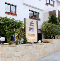 The school building in Limassol